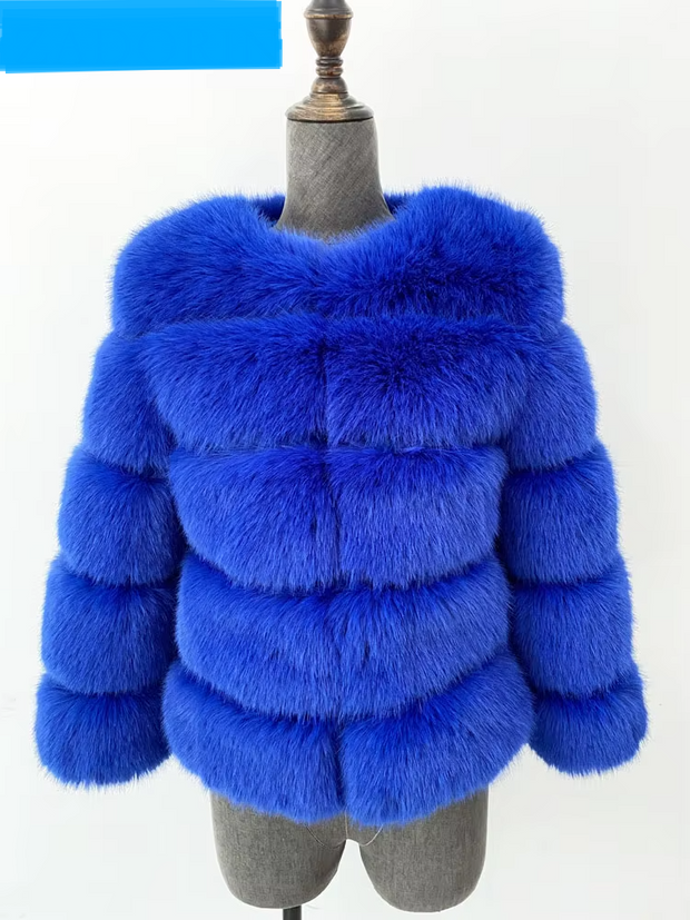 ZADORIN S-5XL Mink Coats Autumn Winter Fluffy Black Faux Fur Coat Women Elegant Thick Warm Faux Fur Jackets For Women 2024 Tops
