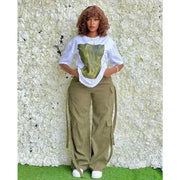 2 Piece Women Sets Dashiki African New Arrival Spring Summer Matching Sets Two Pieces Sets Top Pants Suits Outfits Clothing 2025