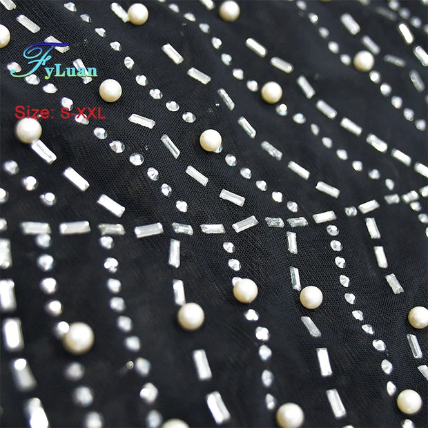 2025 Sexy Tight Fitting Women Halter Tops Dress Feather Decor Backless Short Skirt Summer Suspender Ceremony Sequin Girl Dress
