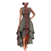 African Dresses for Women Photography Props Bridal Robe High Low Ladies Dresses Sexy Y2k Vestidos Dres Party Night Gown Elegant