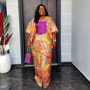 The New Listing woman african dresses for party Fashionable jacquard fabric evening dresses woman elegant luxury woman kaftan